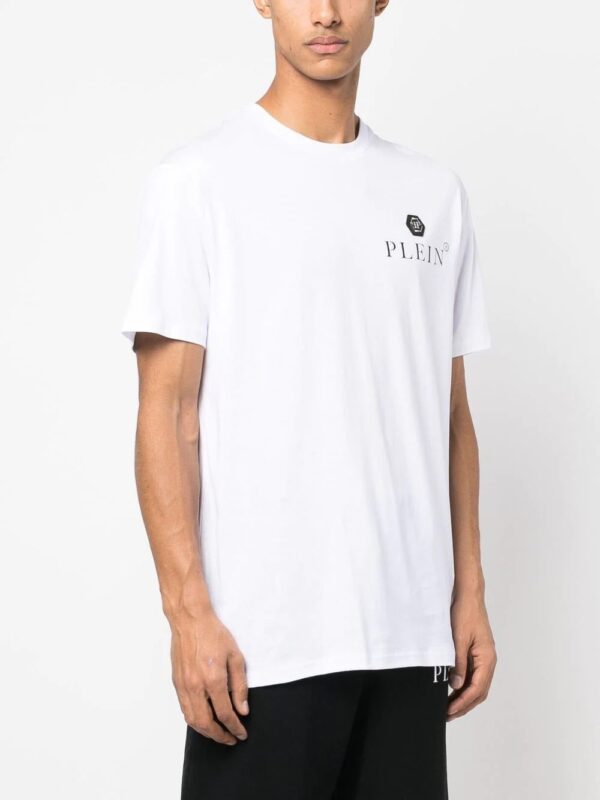 Philipp Plein  logo-plaque cotton T-shirt - Image 3