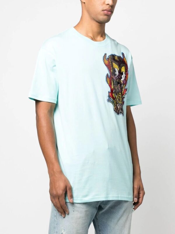 Philipp Plein  Hawaii embellished short-sleeve T-shirt - Image 3