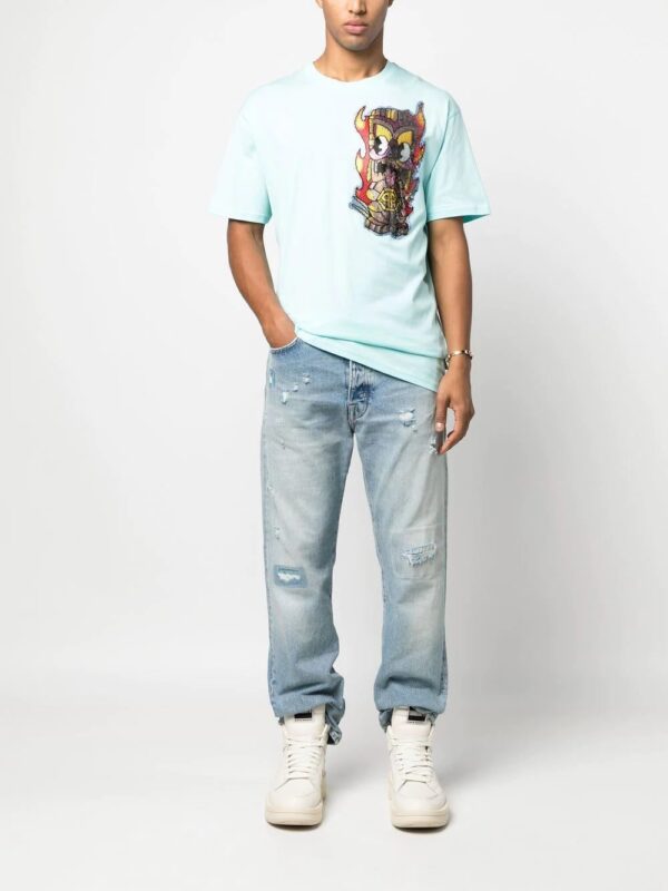 Philipp Plein  Hawaii embellished short-sleeve T-shirt - Image 2