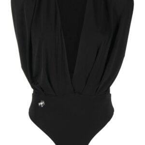 Philipp Plein plunging v-neck bodysuit