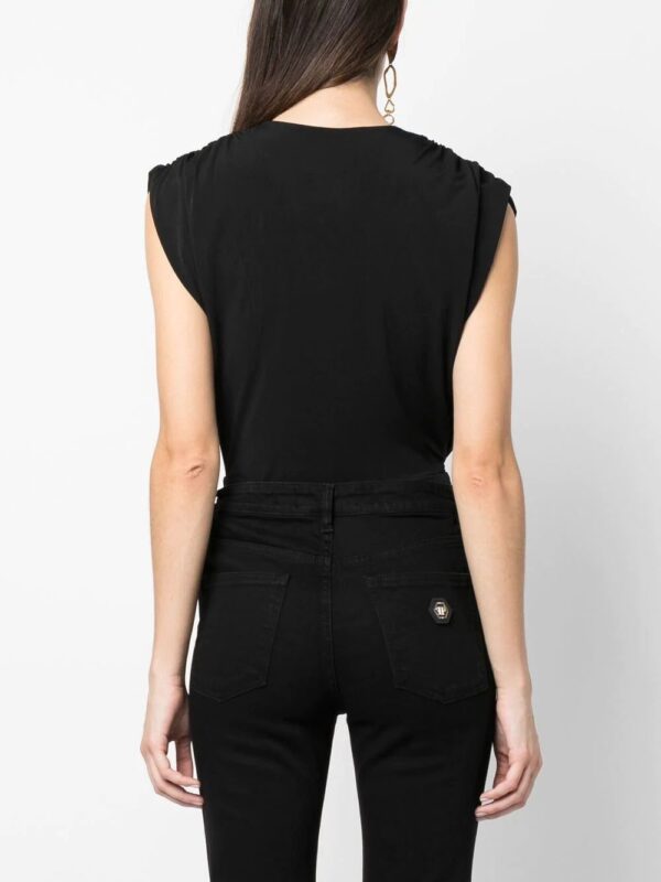 Philipp Plein  plunging v-neck bodysuit - Image 4