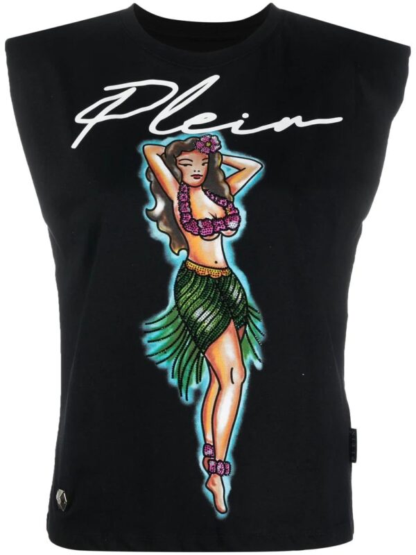 Philipp Plein  Aloha logo-print tank top