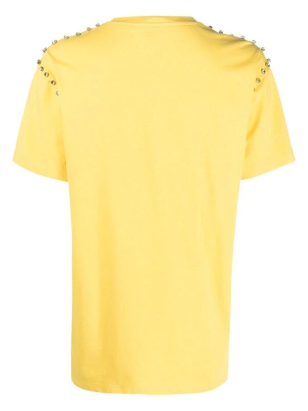 Philipp Plein  crystal-embellished logo-embroidered T-shirt - Image 2