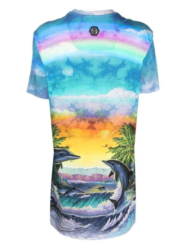 Philipp Plein  graphic-print short-sleeved T-shirt - Image 2
