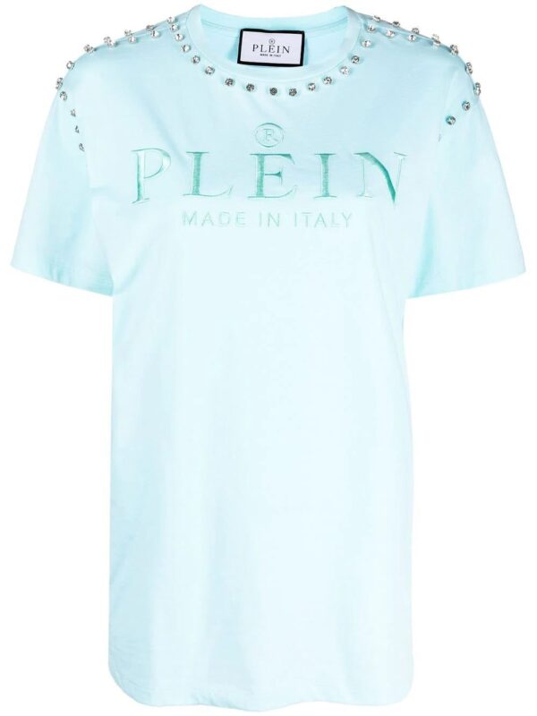 Philipp Plein  crystal-embellished short-sleeved T-shirt