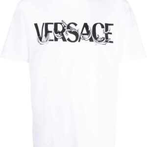 Versace logo-print short-sleeved T-shirt
