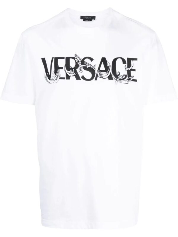 Versace  logo-print short-sleeved T-shirt