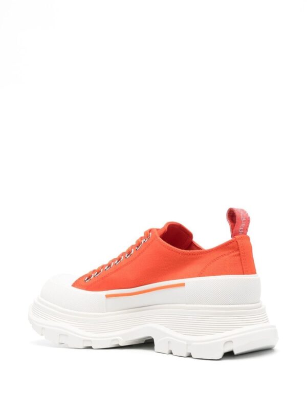 Alexander McQueen Tread-Slick Lace-Up canvas sneakers - Image 3