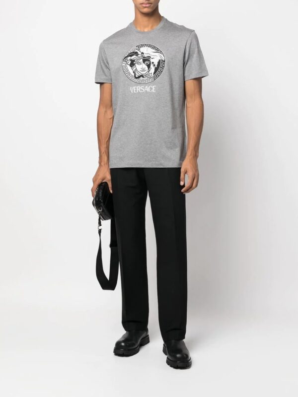Versace Medusa embroidered T-shirt - Image 2