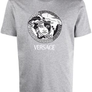 Versace Medusa embroidered T-shirt