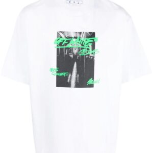 Off-White Metro Type Skate cotton T-shirt