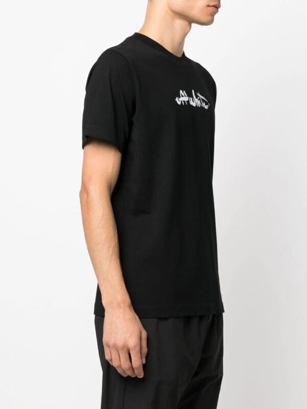 Off-white painted Arrows-print T-shirt - Image 4