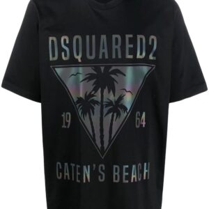 Dsquared2 graphic-print logo T-shirt