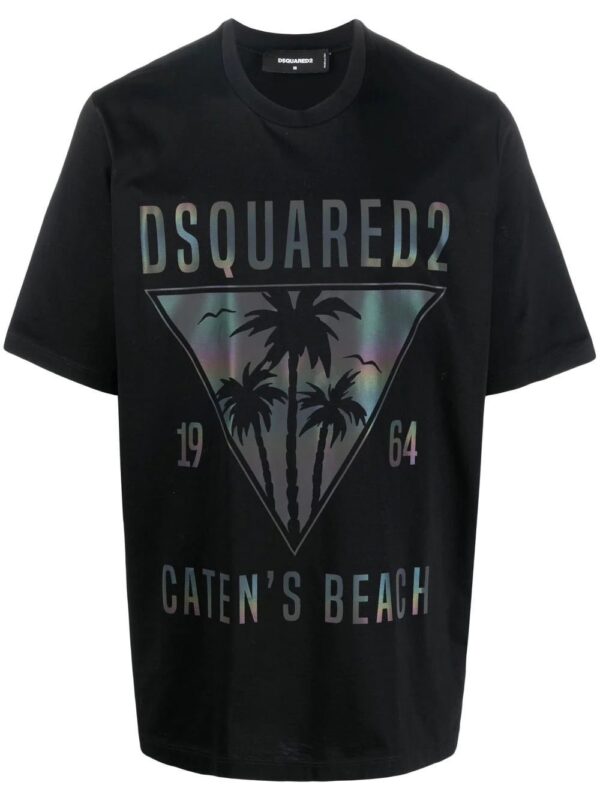 Dsquared2  graphic-print logo T-shirt