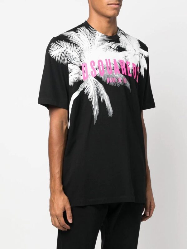 Dsquared2 graphic-print short-sleeve T-shirt - Image 3