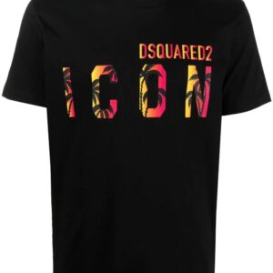 Dsquared2 Icon tropical logo-print T-shirt