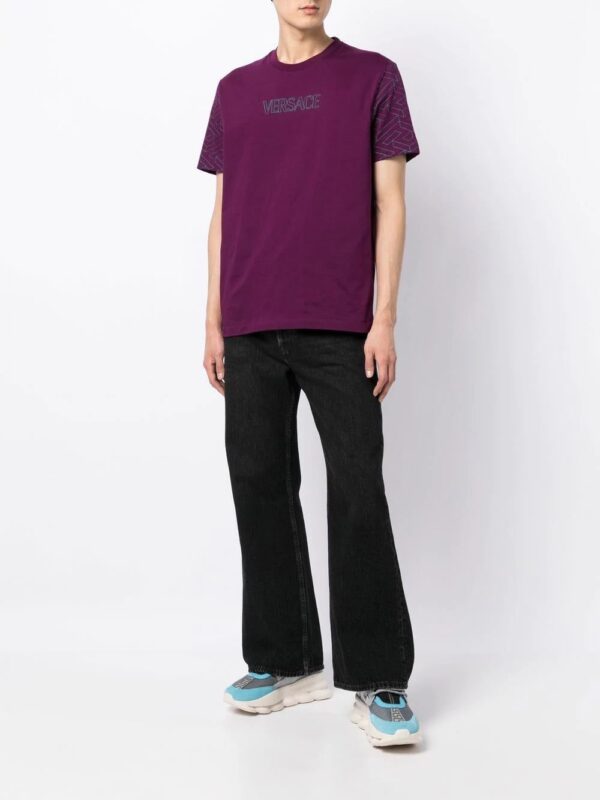 Versace  logo crew-neck T-shirt - Image 2