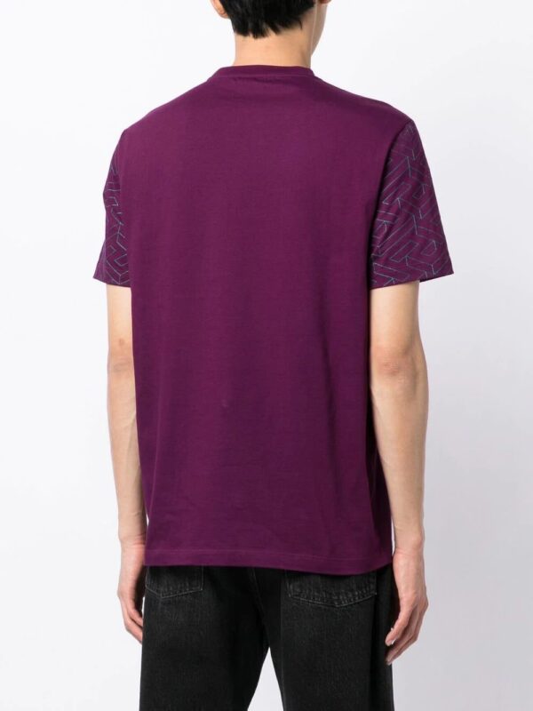 Versace  logo crew-neck T-shirt - Image 4