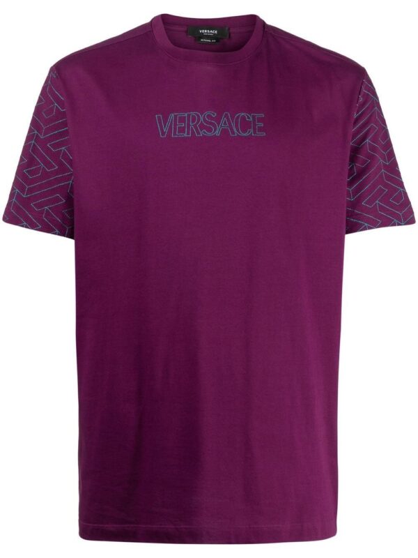 Versace  logo crew-neck T-shirt