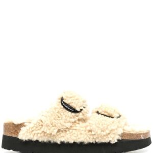 Birkenstock  Arizona Big Buckle shearling slides