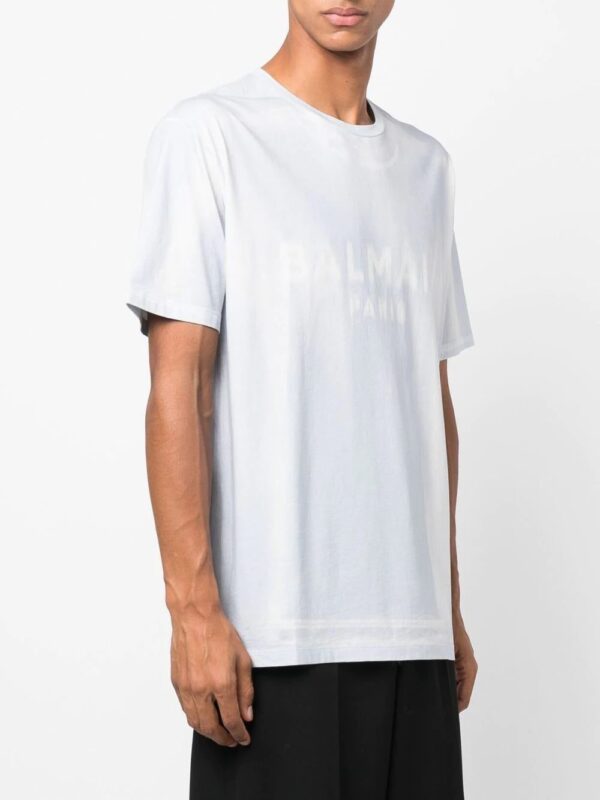 Balmain  logo-print cotton T-shirt - Image 3