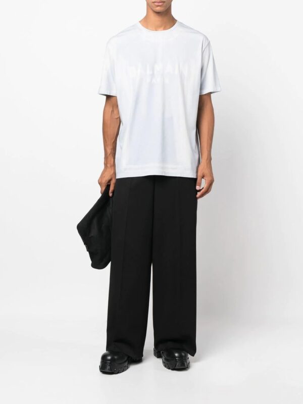 Balmain  logo-print cotton T-shirt - Image 2