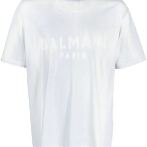 Balmain logo-print cotton T-shirt