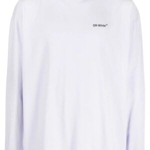 Off-white Arrows mock-neck cotton T-shirt
