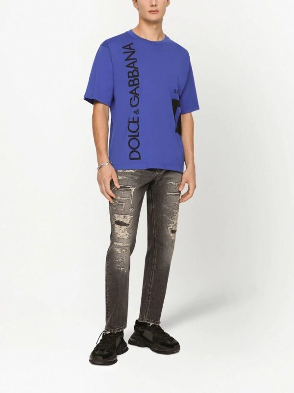 Dolce & Gabbana  logo-print cotton T-shirt - Image 3