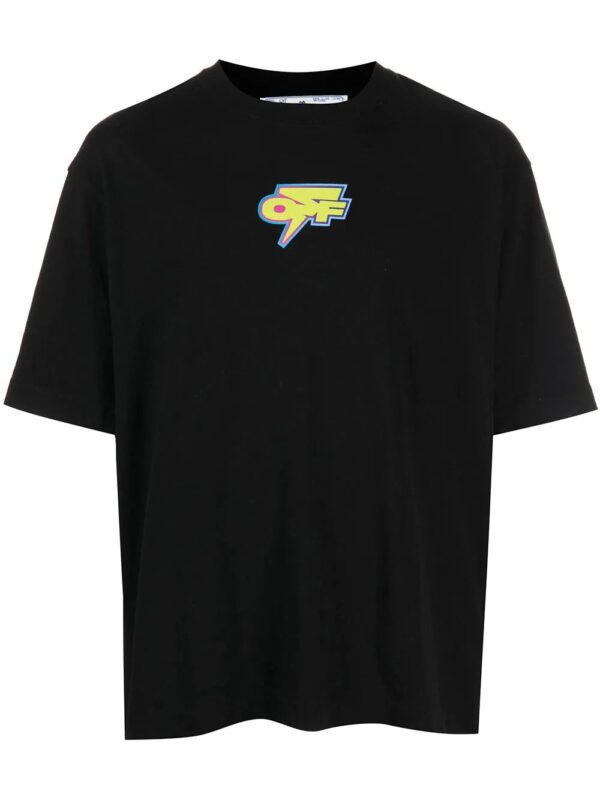 Off-white logo-print oversized T-shirt