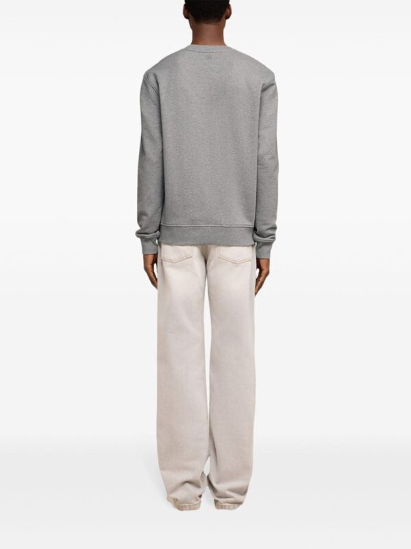 AMI Paris  Ami de Coeur cotton sweatshirt - Image 4