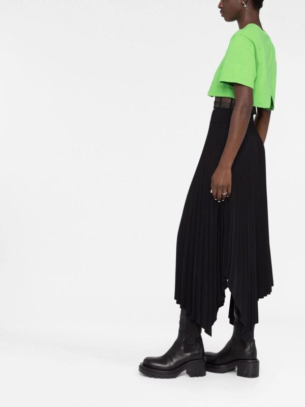 Alexander McQueen  Corset cropped T-shirt - Image 4