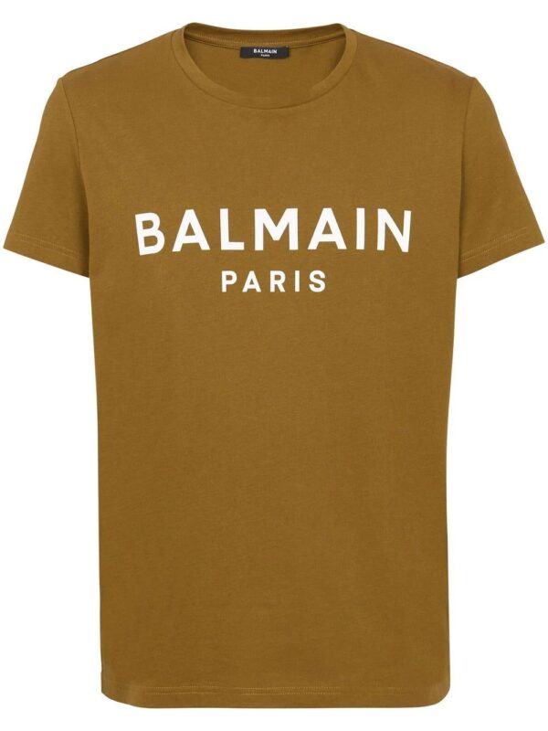 Balmain  logo-print cotton T-shirt
