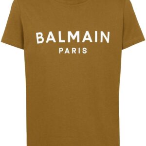Balmain  logo-print cotton T-shirt