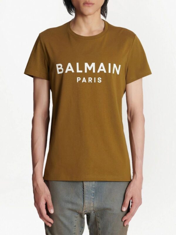 Balmain  logo-print cotton T-shirt - Image 4