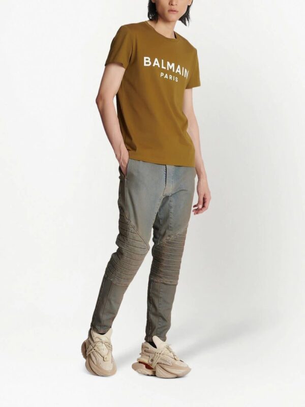 Balmain  logo-print cotton T-shirt - Image 2