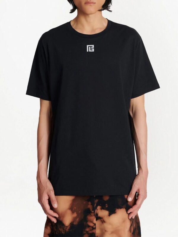 Balmain  PB logo-print T-shirt - Image 2