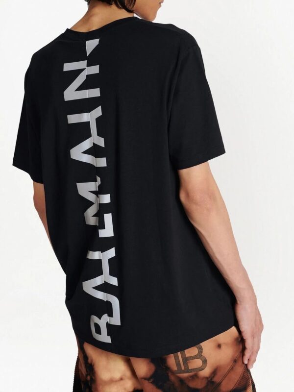 Balmain  PB logo-print T-shirt - Image 4
