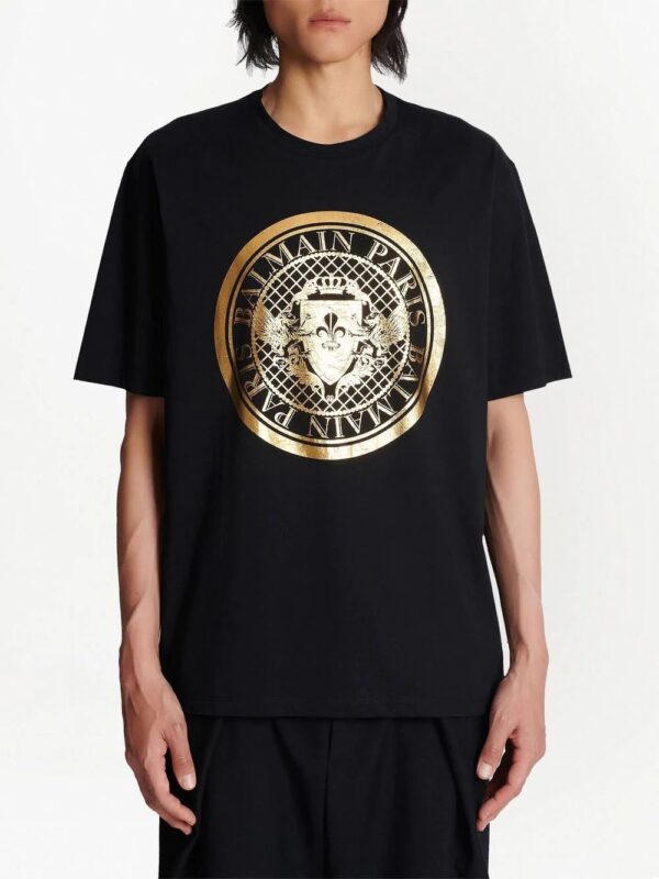 Balmain  logo-print T-shirt - Image 3
