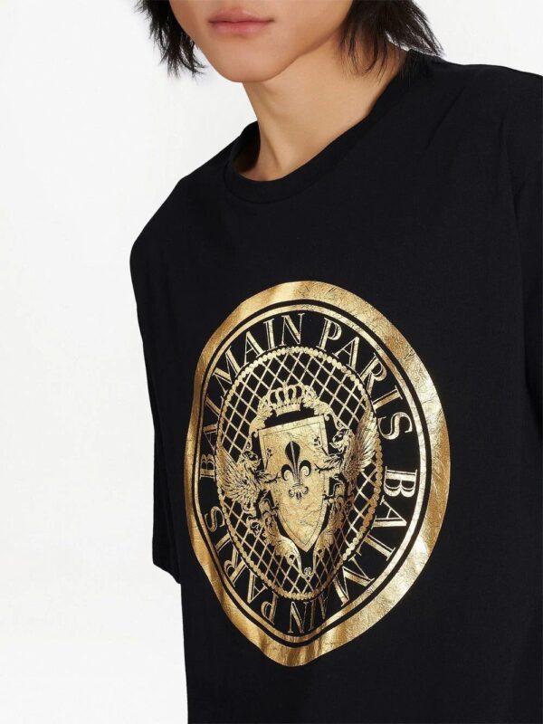 Balmain  logo-print T-shirt - Image 4