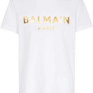 Balmain  logo-print short-sleeved T-shirt
