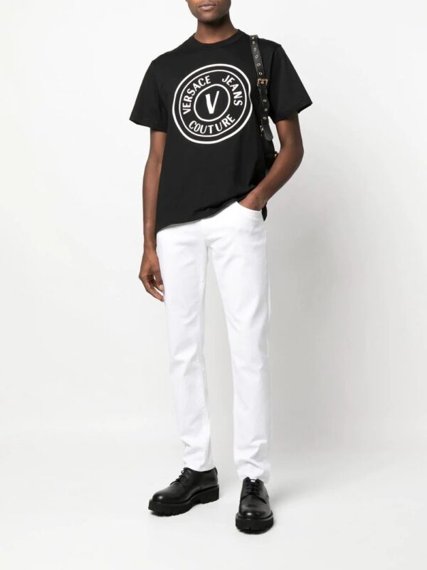 Versace Jeans Couture  logo-print cotton T-shirt - Image 2