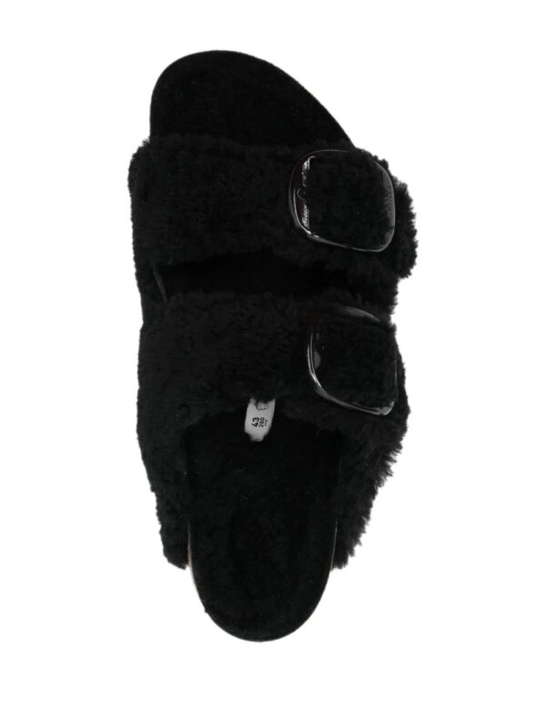 Birkenstock  Arizona Shearling slip-on sandals - Image 4