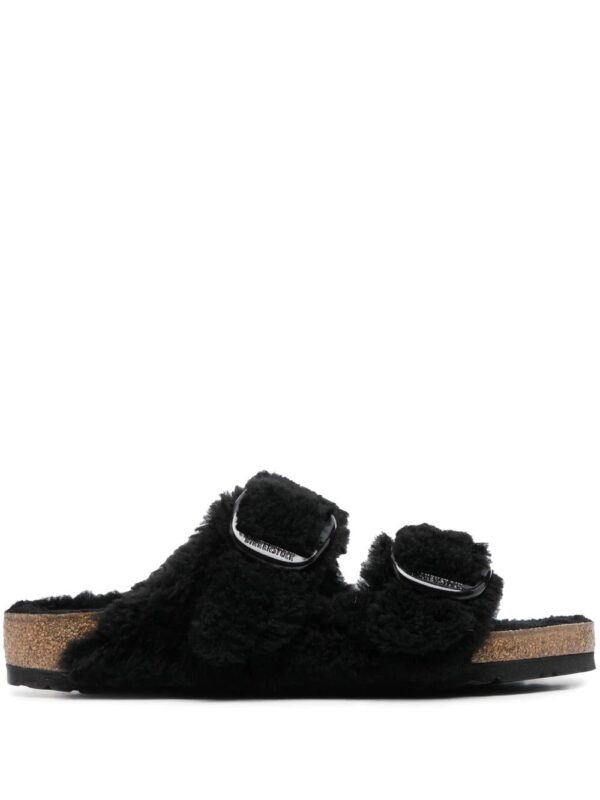 Birkenstock  Arizona Shearling slip-on sandals