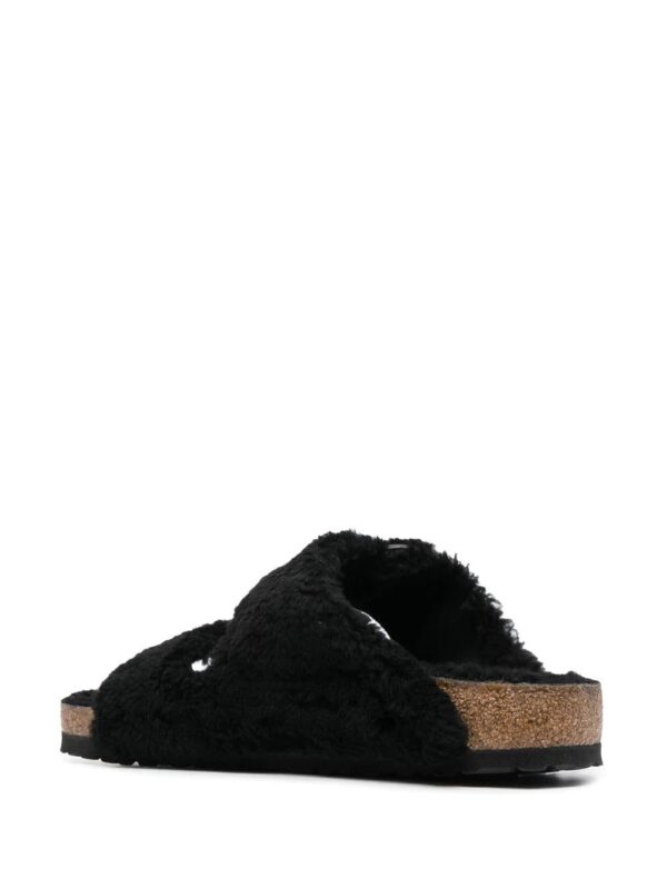 Birkenstock  Arizona Shearling slip-on sandals - Image 3