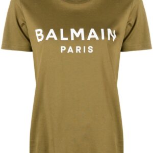 Balmain logo-print cotton T-shirt