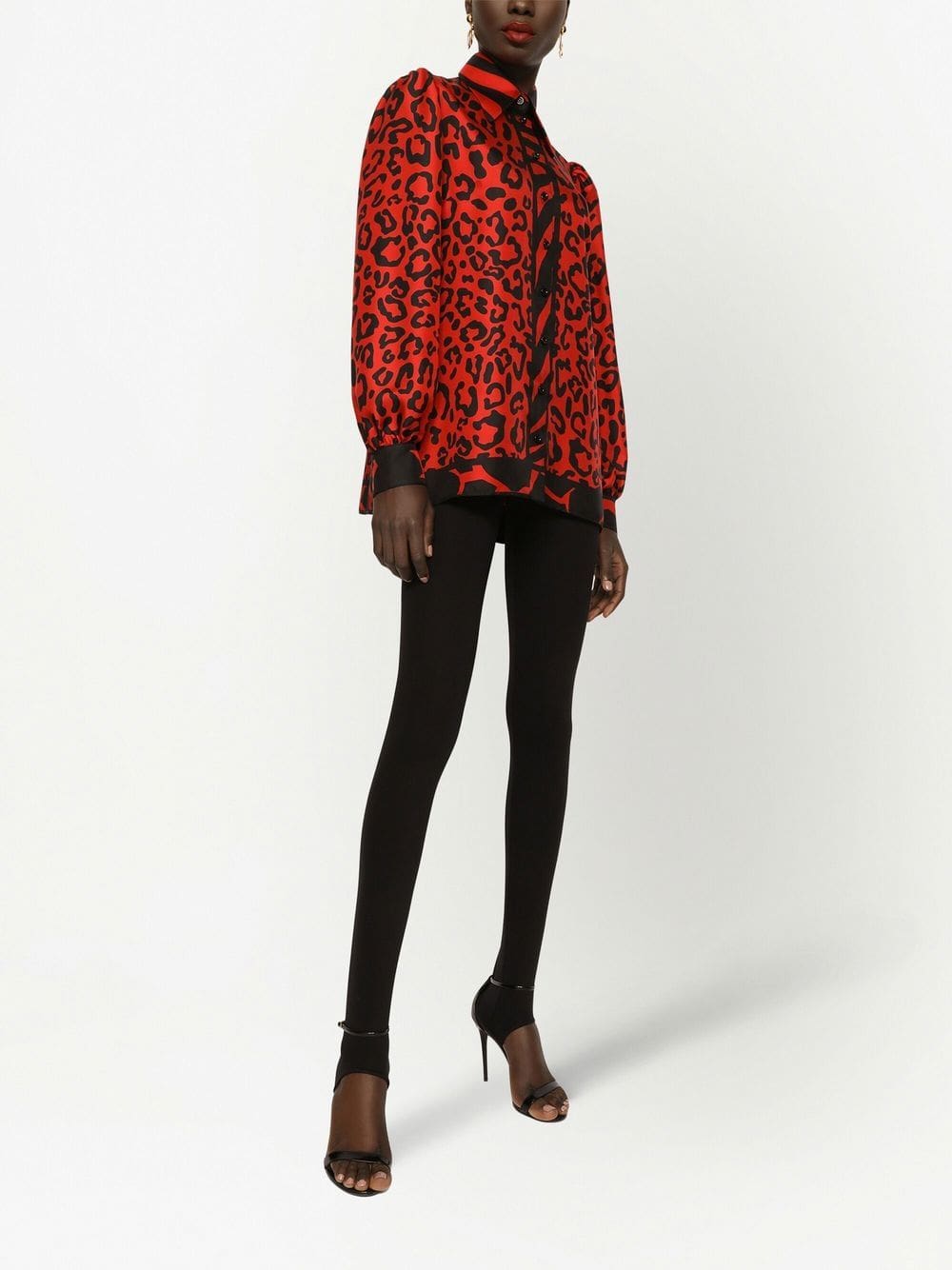 Dolce & Gabbana leopard-print silk shirt - Image 2