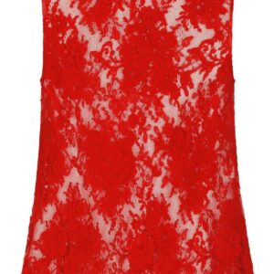 Dolce & Gabbana chantilly-lace sleeveless top