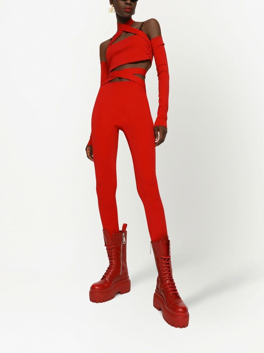 Dolce & Gabbana halterneck cut-out top - Image 2