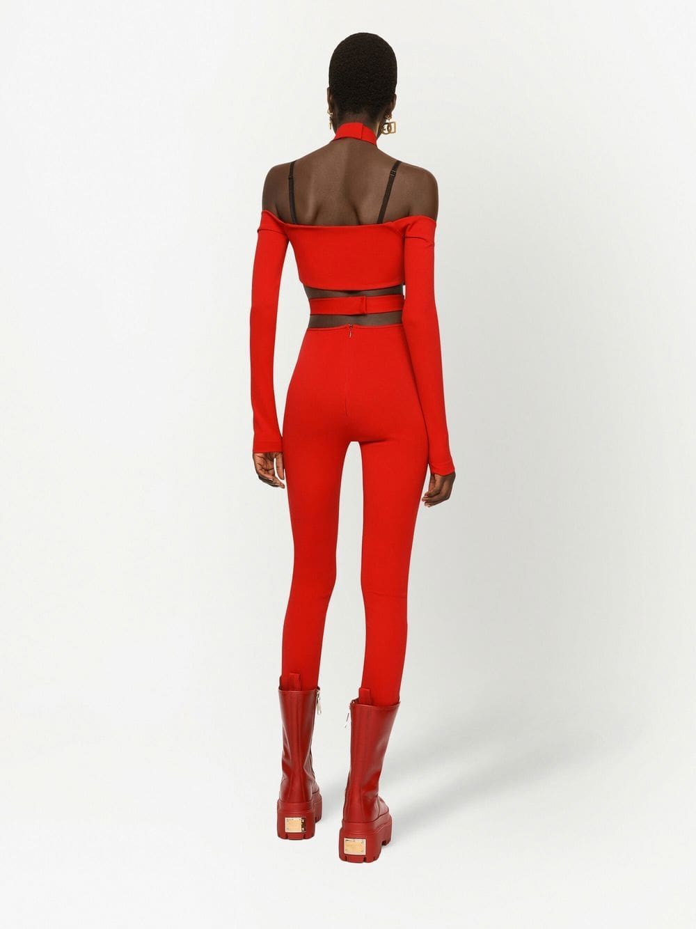 Dolce & Gabbana halterneck cut-out top - Image 4